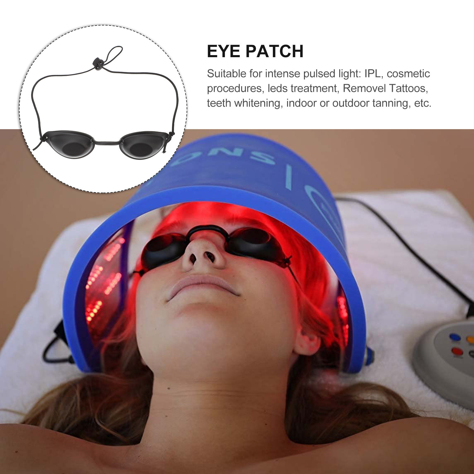 Safety Goggles Ipl Eye Patch R - Light Therapy Glasses 리뷰 및 가격