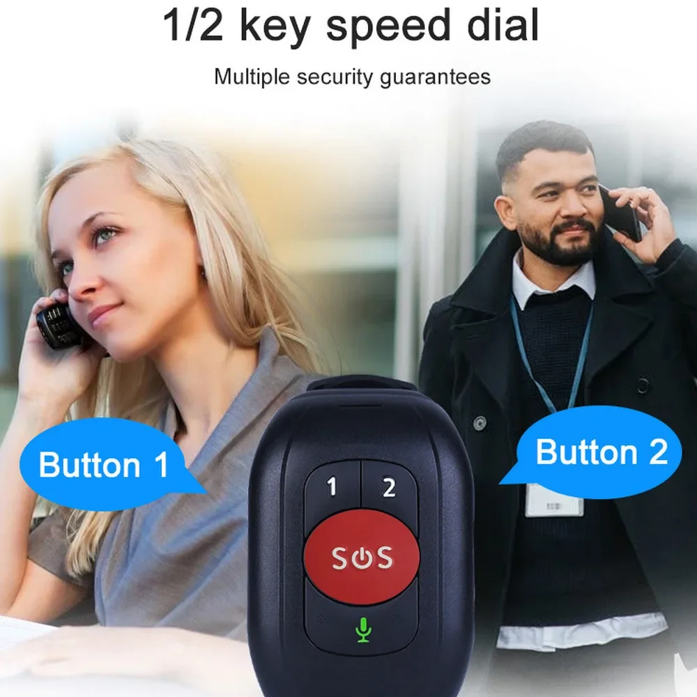 Elderly 4G LTE SOS Watch GPS T - Fall Detection Watch 리뷰 및 가격