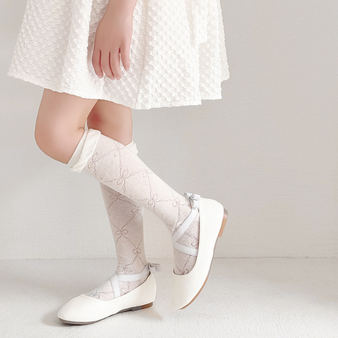 3 Pairs Lace Bow Baby Girl Lon - Baby Sock Oximeter 리뷰 및 가격