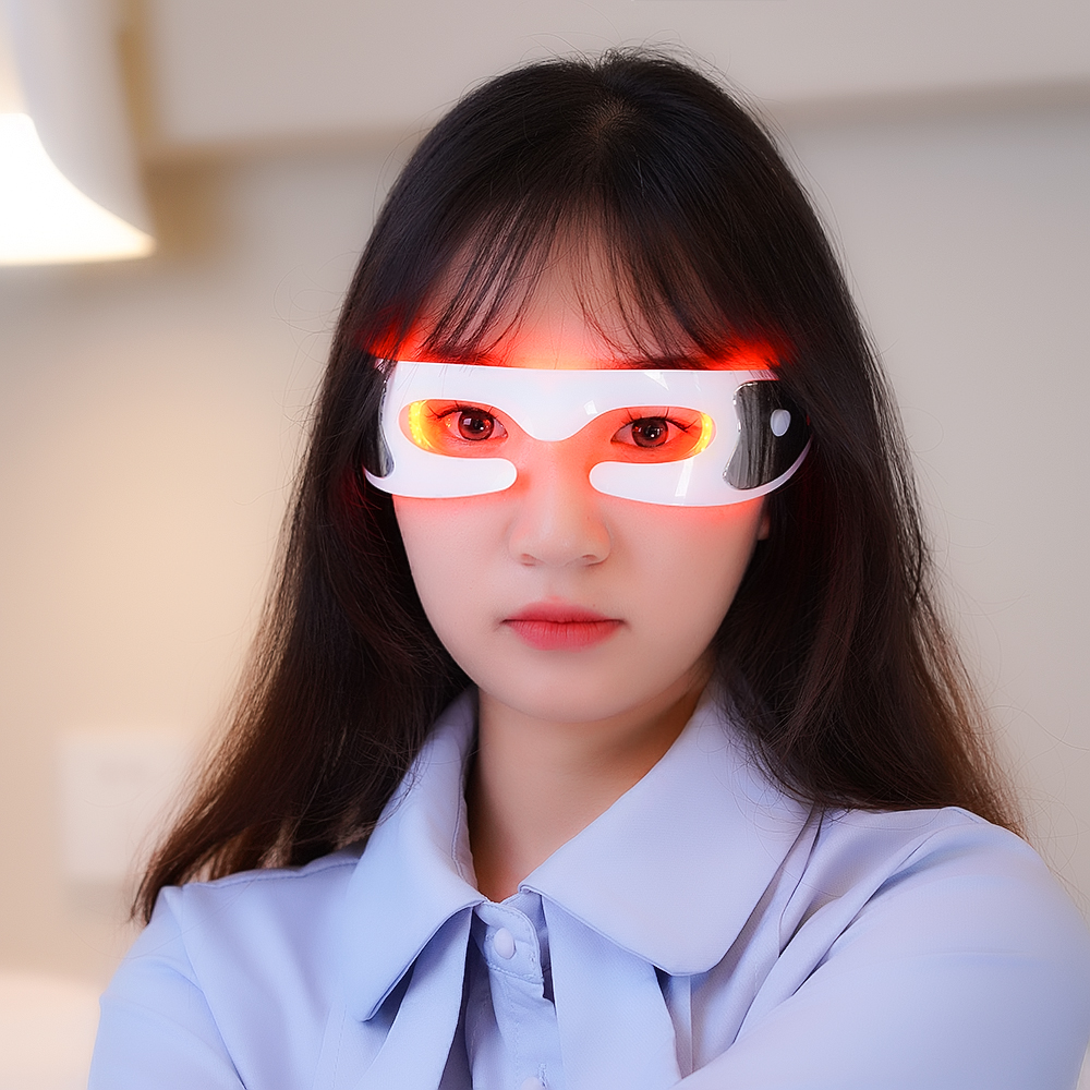 LED Eyecare Mask Device EMS Si - Light Therapy Glasses 리뷰 및 가격