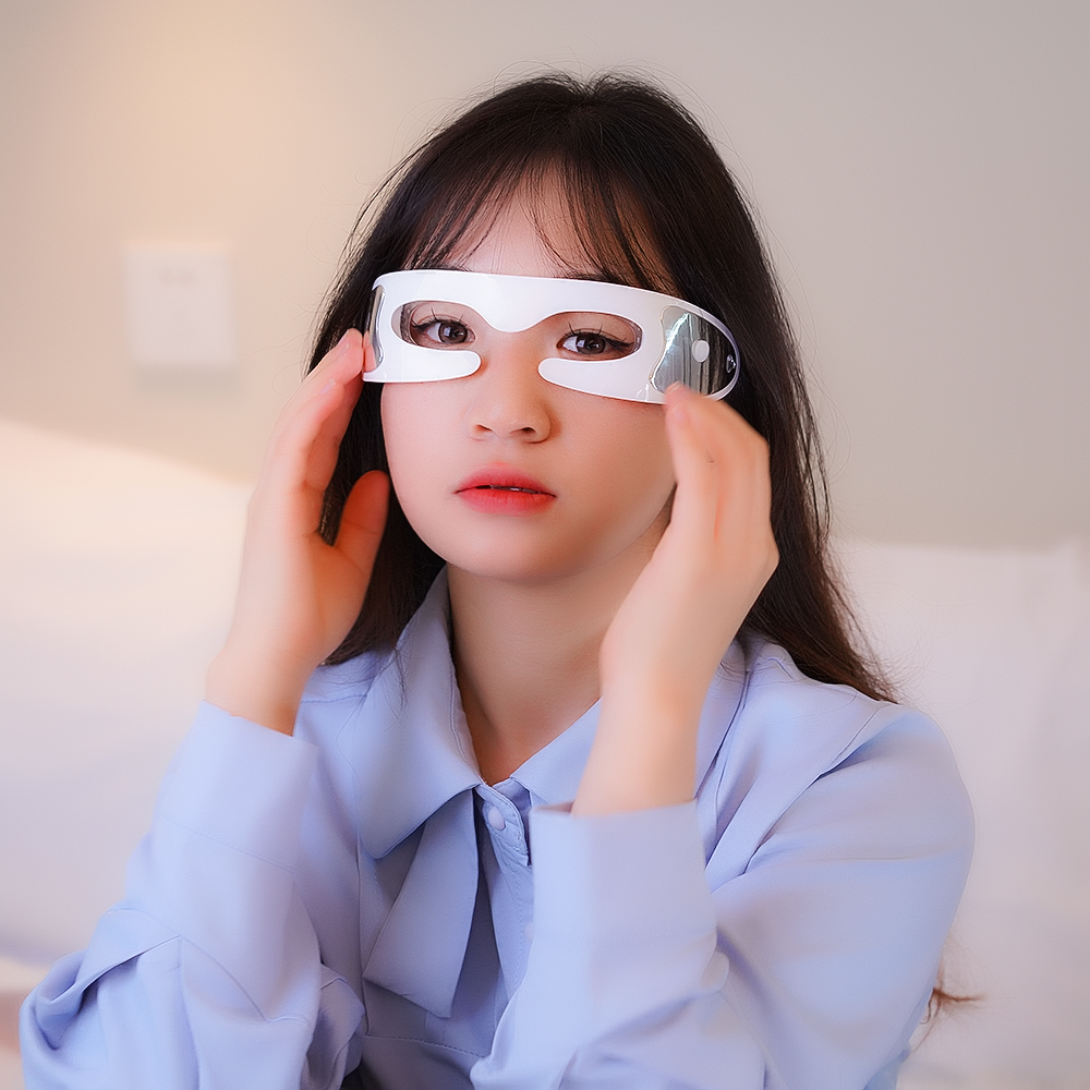 LED Eyecare Mask Device EMS Si - Light Therapy Glasses 리뷰 및 가격