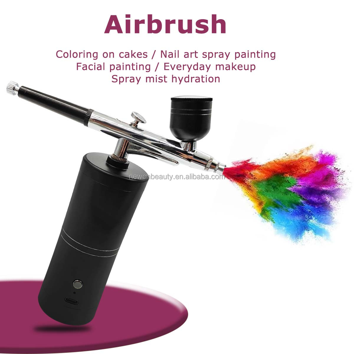 Cordless Airbrush Kit with Com - Galvanic Skin Sensor 리뷰 및 가격