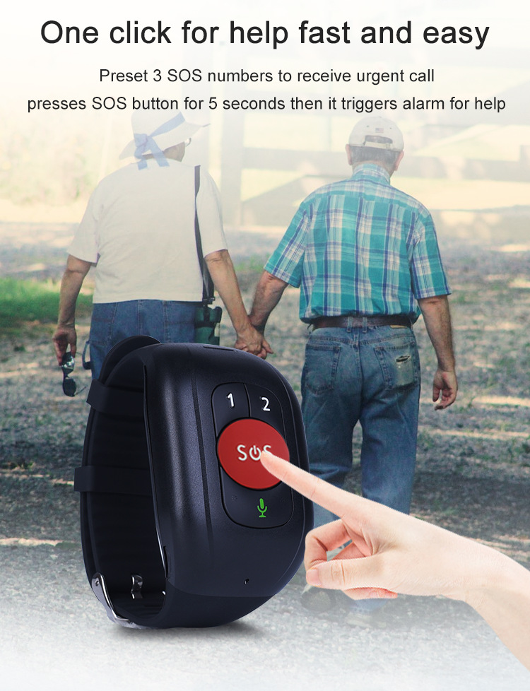 Elderly Watch For Seniors GPS  - Fall Detection Watch 리뷰 및 가격