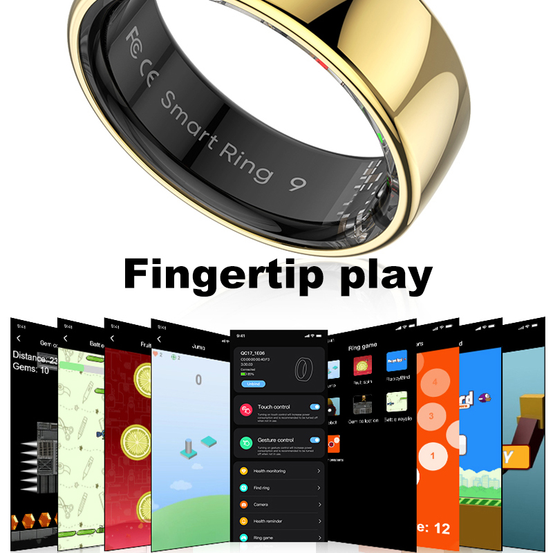 Smart Ring Men Women with Char - Temperature Ring Skin 리뷰 및 가격