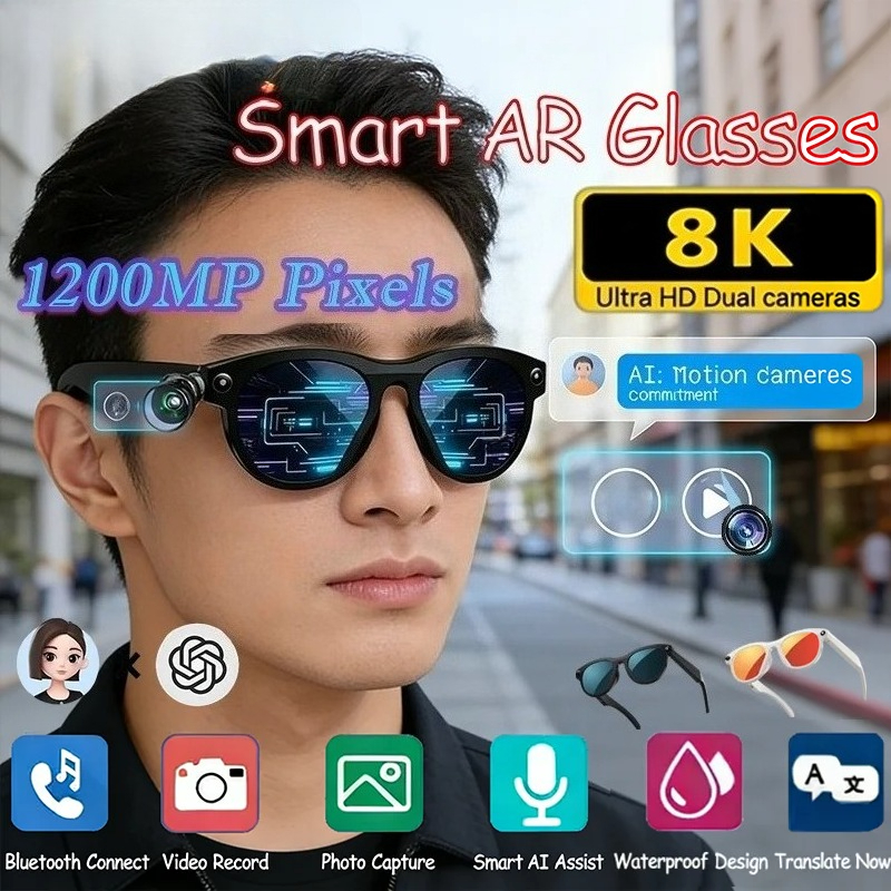 8KHD Smart AI Glasses Color Ch - Smart Glasses Lens 리뷰 및 가격