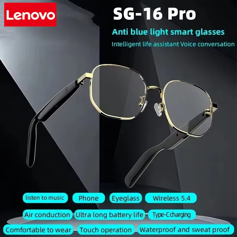 Lenovo New SG-16 Pro Smart Aud - Smart Glasses Lens 리뷰 및 가격