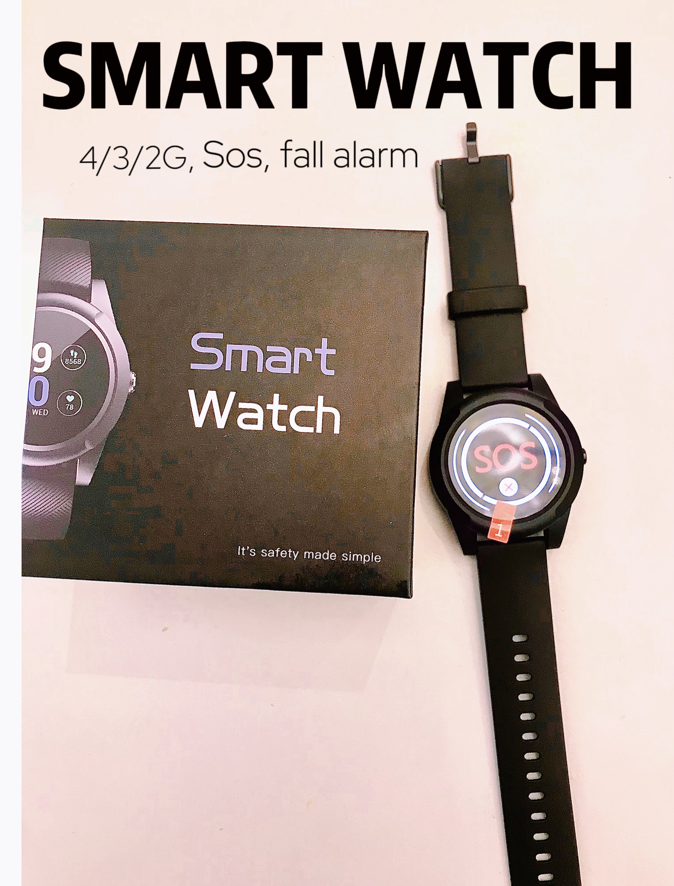 Singapore Seniors Phone Plan E - Fall Detection Watch 리뷰 및 가격