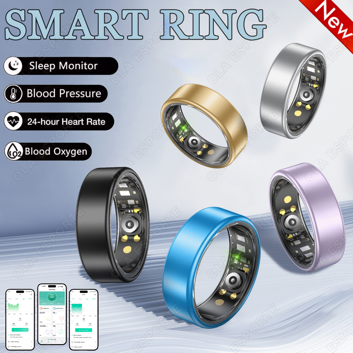New R09 Smart Ring Men Women w - Temperature Ring Skin 리뷰 및 가격