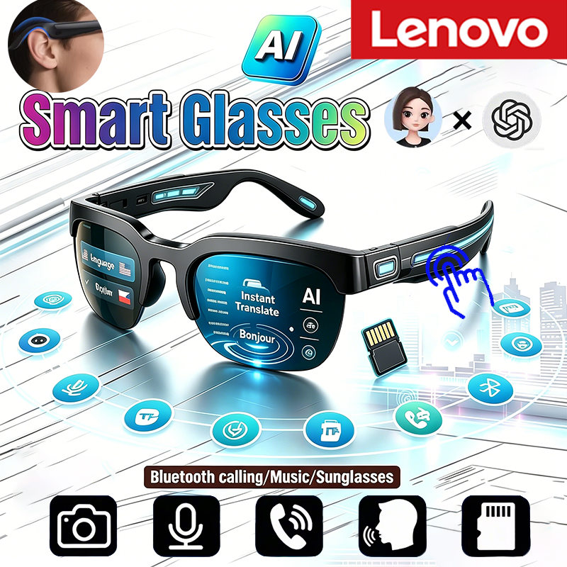 Lenovo HOT BT Audio Bone-Condu - Smart Glasses Lens 리뷰 및 가격
