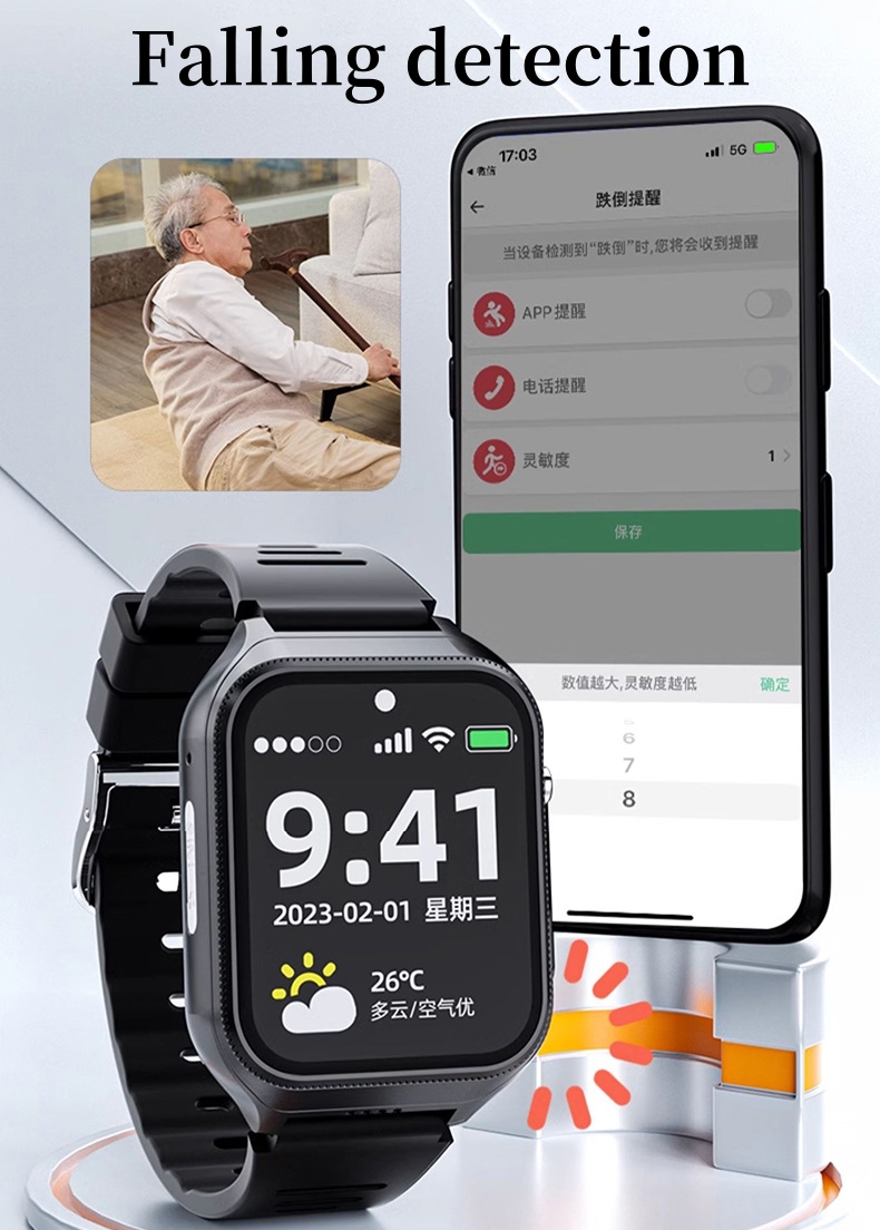 Elderly Smart Watch For Senior - Fall Detection Watch 리뷰 및 가격