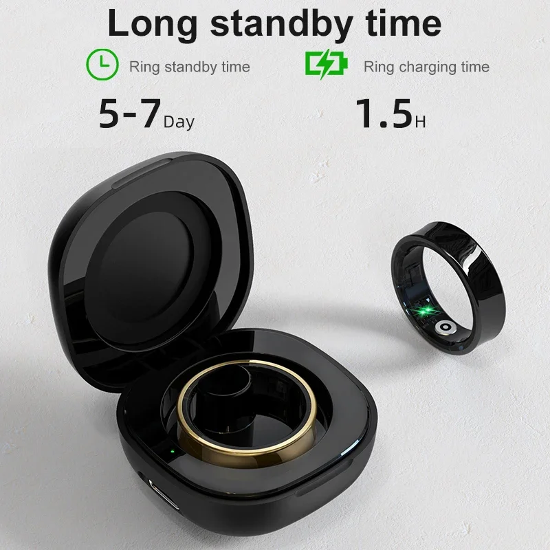 Smart Ring Men Women With Char - Temperature Ring Skin 리뷰 및 가격