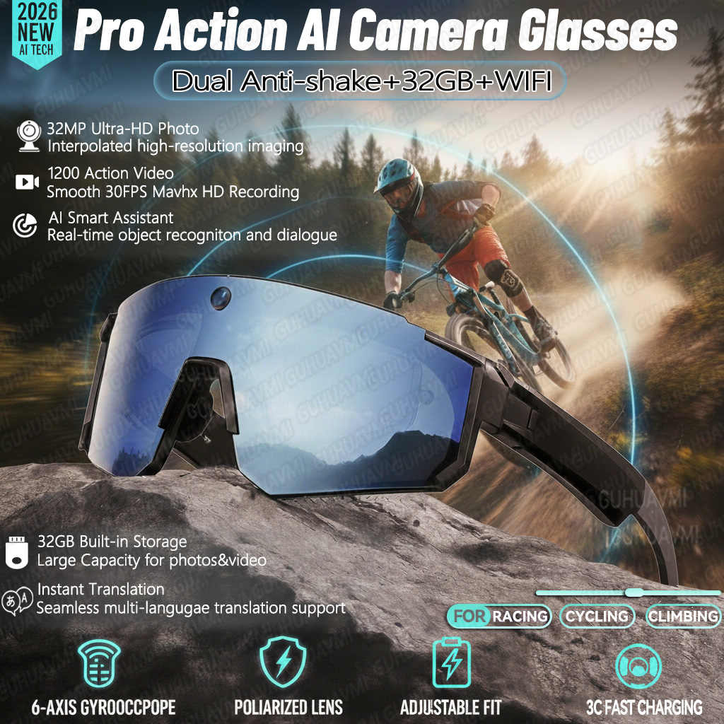 New AI smart shooting&recordin - Smart Glasses Lens 리뷰 및 가격