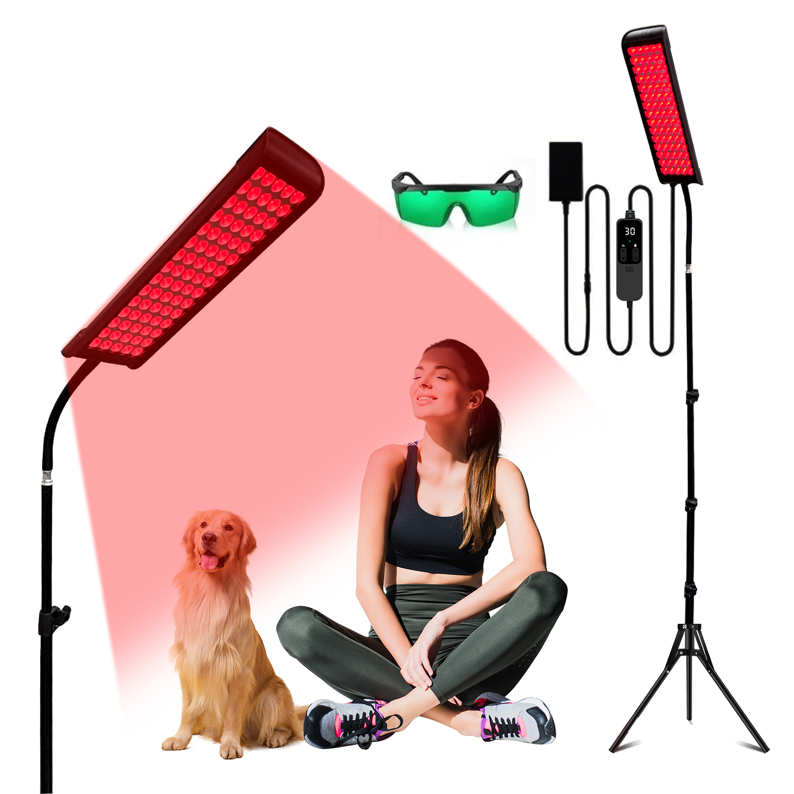 Red Light Therapy Panel Lamp L - Galvanic Skin Sensor 리뷰 및 가격