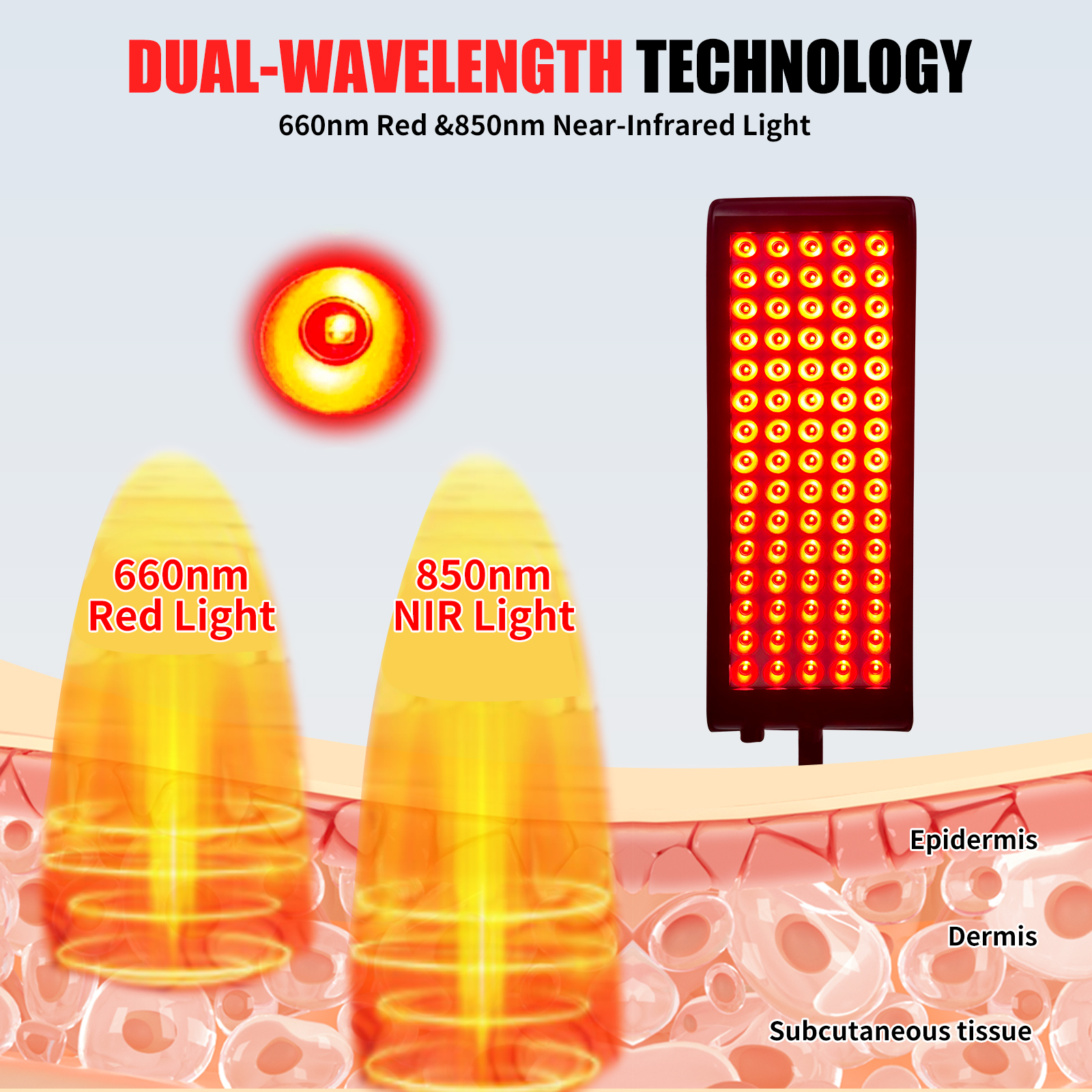 Red Light Therapy Panel Lamp L - Galvanic Skin Sensor 리뷰 및 가격
