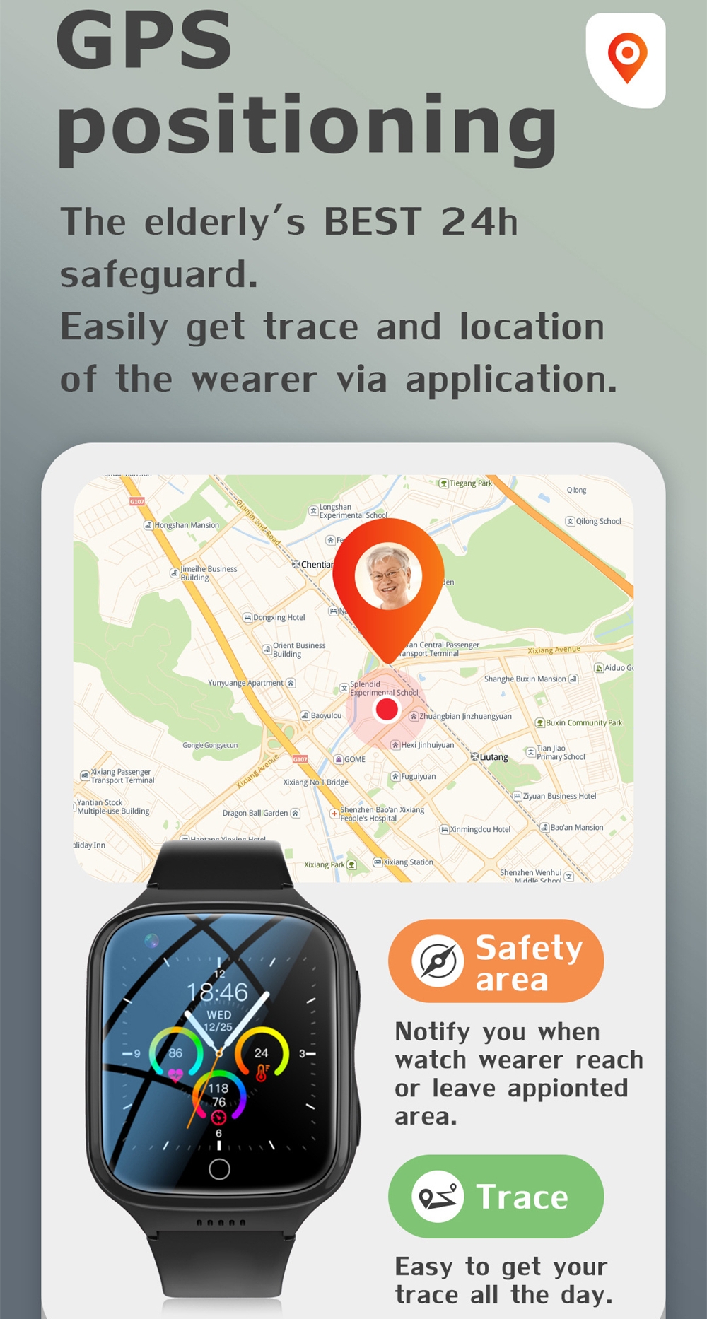 Falling Detection Watch Elderl - Fall Detection Watch 리뷰 및 가격