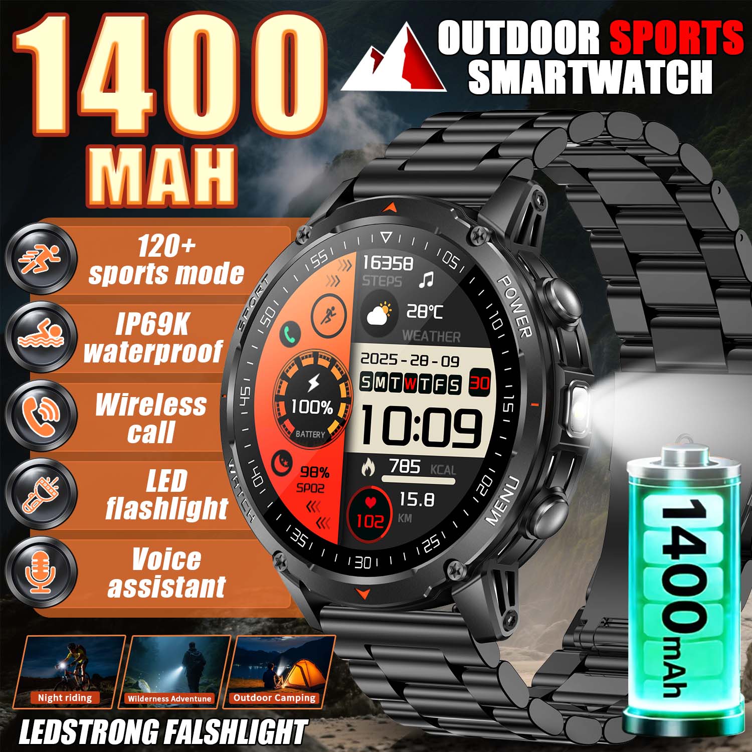 2026 New Military Smart Watch  - Smart Insole Pressure 리뷰 및 가격
