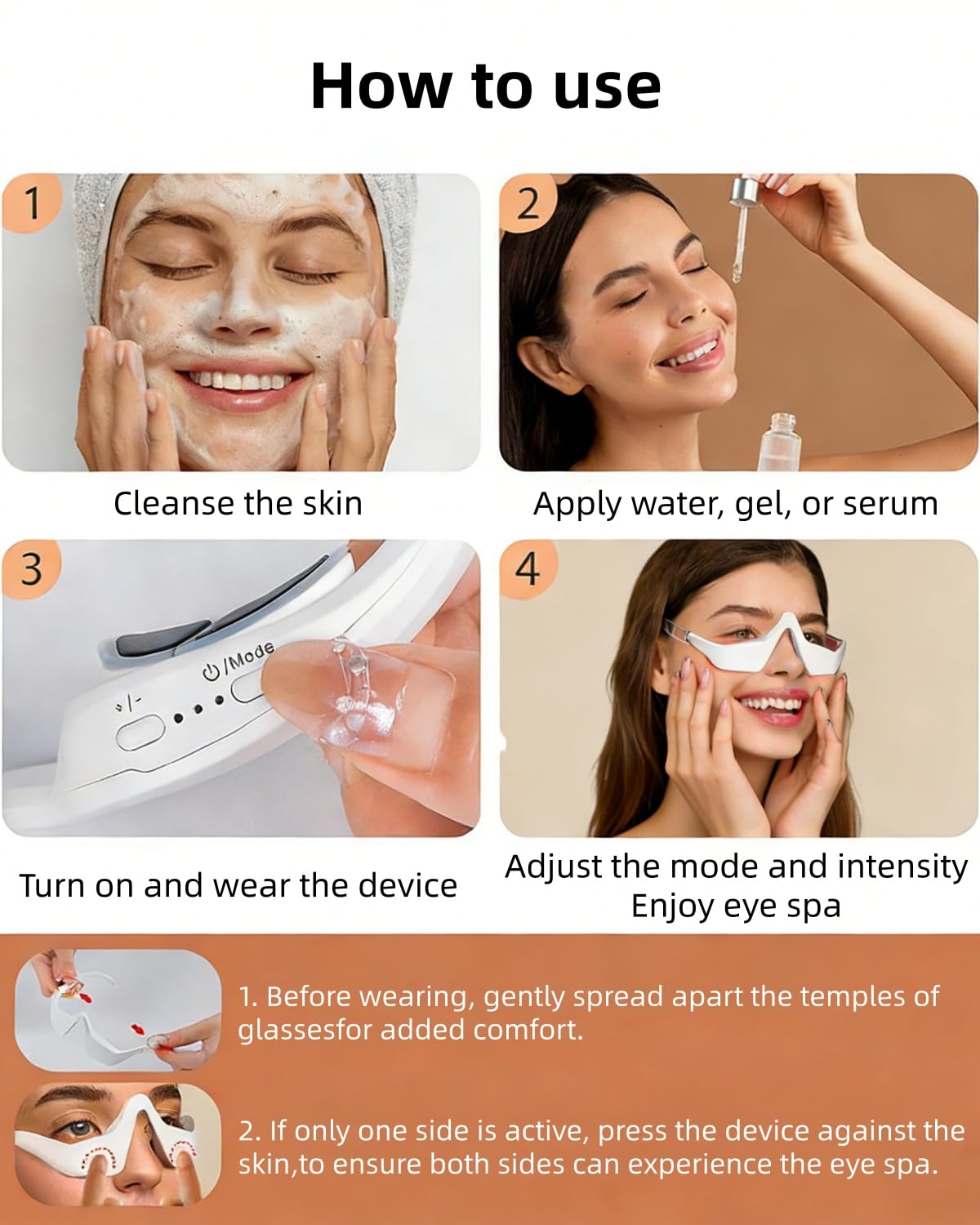 Under Eye Red Light Therapy De - Light Therapy Glasses 리뷰 및 가격