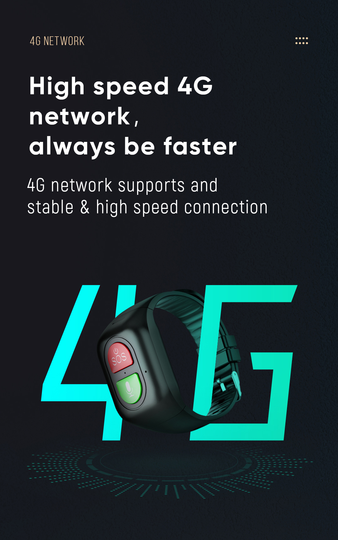 Elderly Smart Watch 4G Sim Car - Fall Detection Watch 리뷰 및 가격
