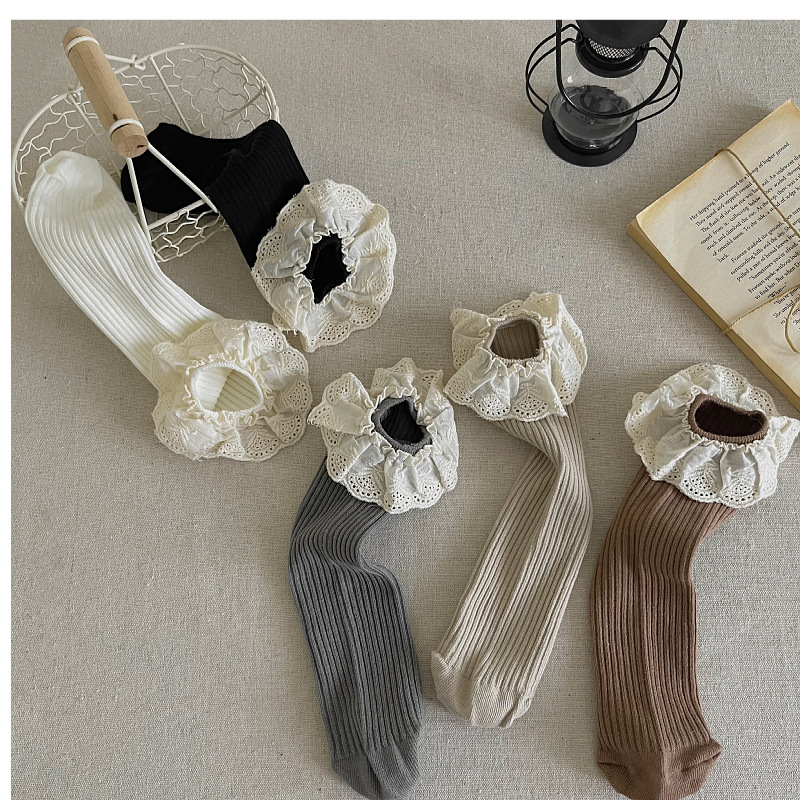 Ruffle Baby Girls Knee High So - Baby Sock Oximeter 리뷰 및 가격