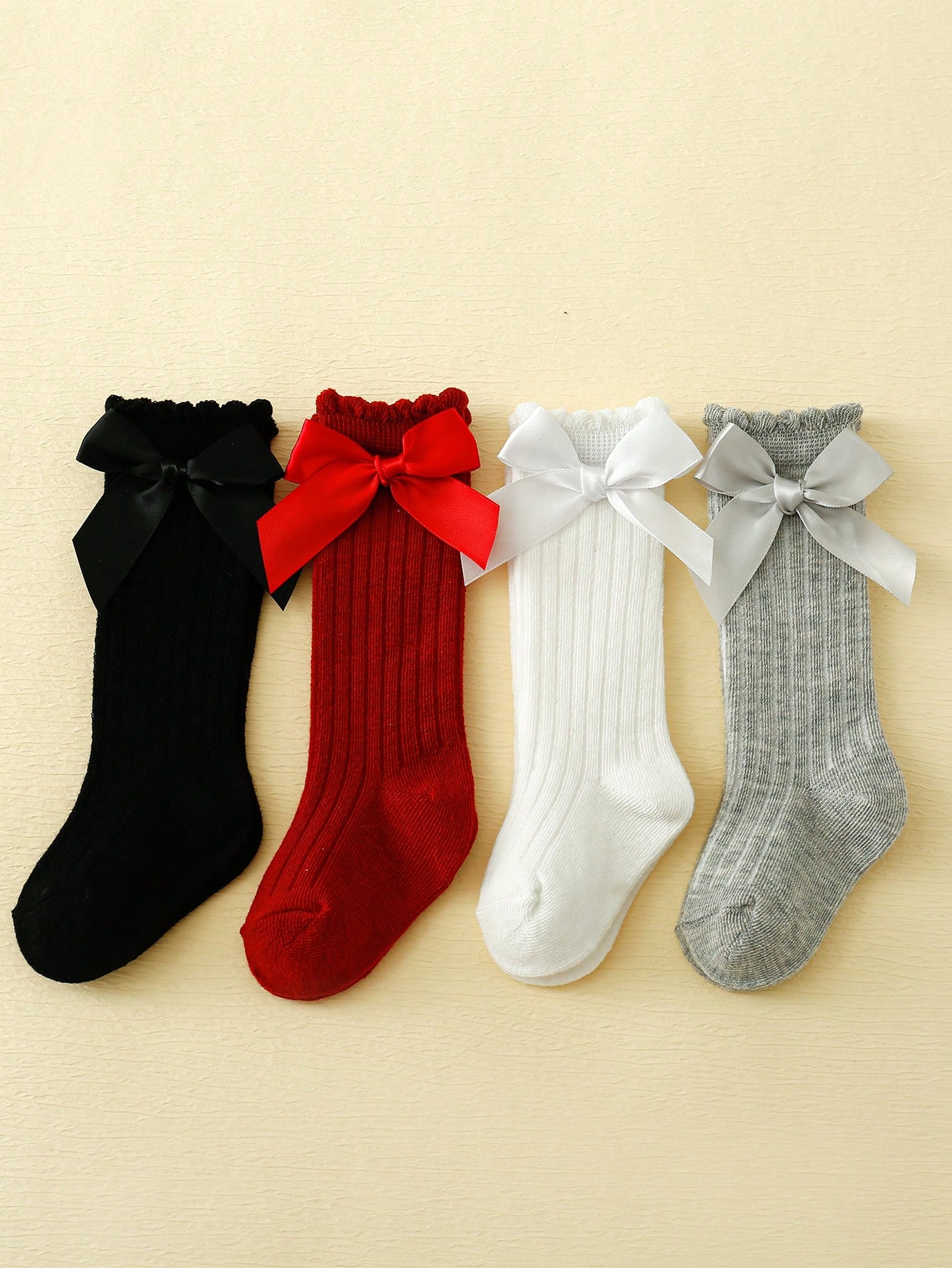 4/5 Pairs Baby Girls Long Knee - Baby Sock Oximeter 리뷰 및 가격