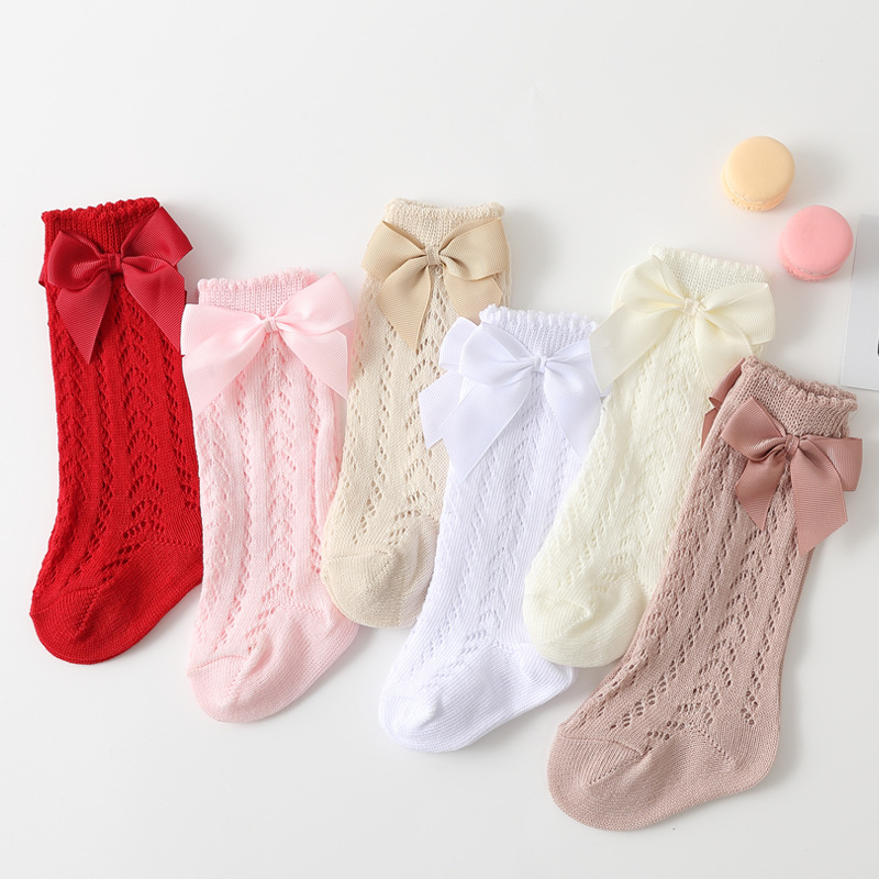 1 Pairs Summer Fashion Bow Bab - Baby Sock Oximeter 리뷰 및 가격