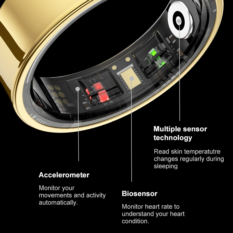 Smart Ring with Charging Case, - Temperature Ring Skin 리뷰 및 가격