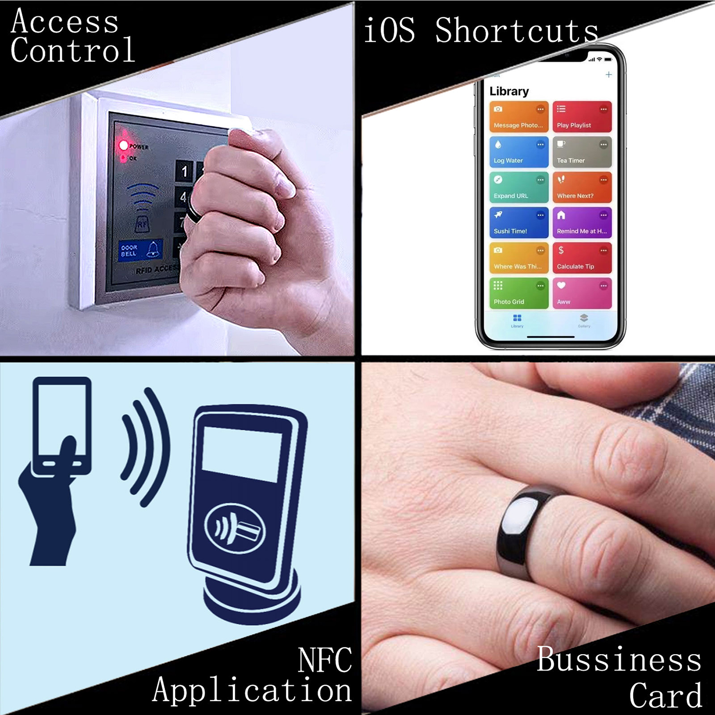 Ntag215 NFC Full Ceramic Smart - Smart Ring Nfc Pay 리뷰 및 가격