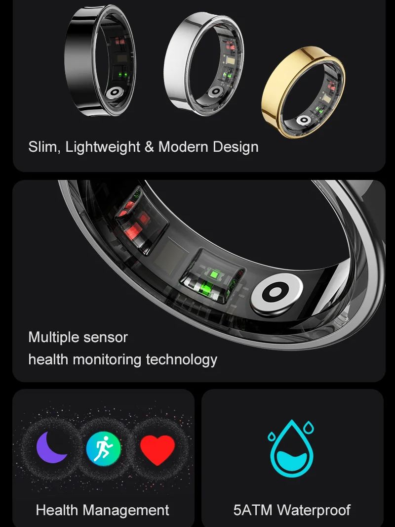 New Smart Ring R09 Health Moni - Temperature Ring Skin 리뷰 및 가격