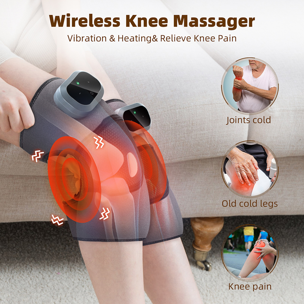 3 in 1 Cordless Heating Vibrat - Smart Knee Wrap 리뷰 및 가격