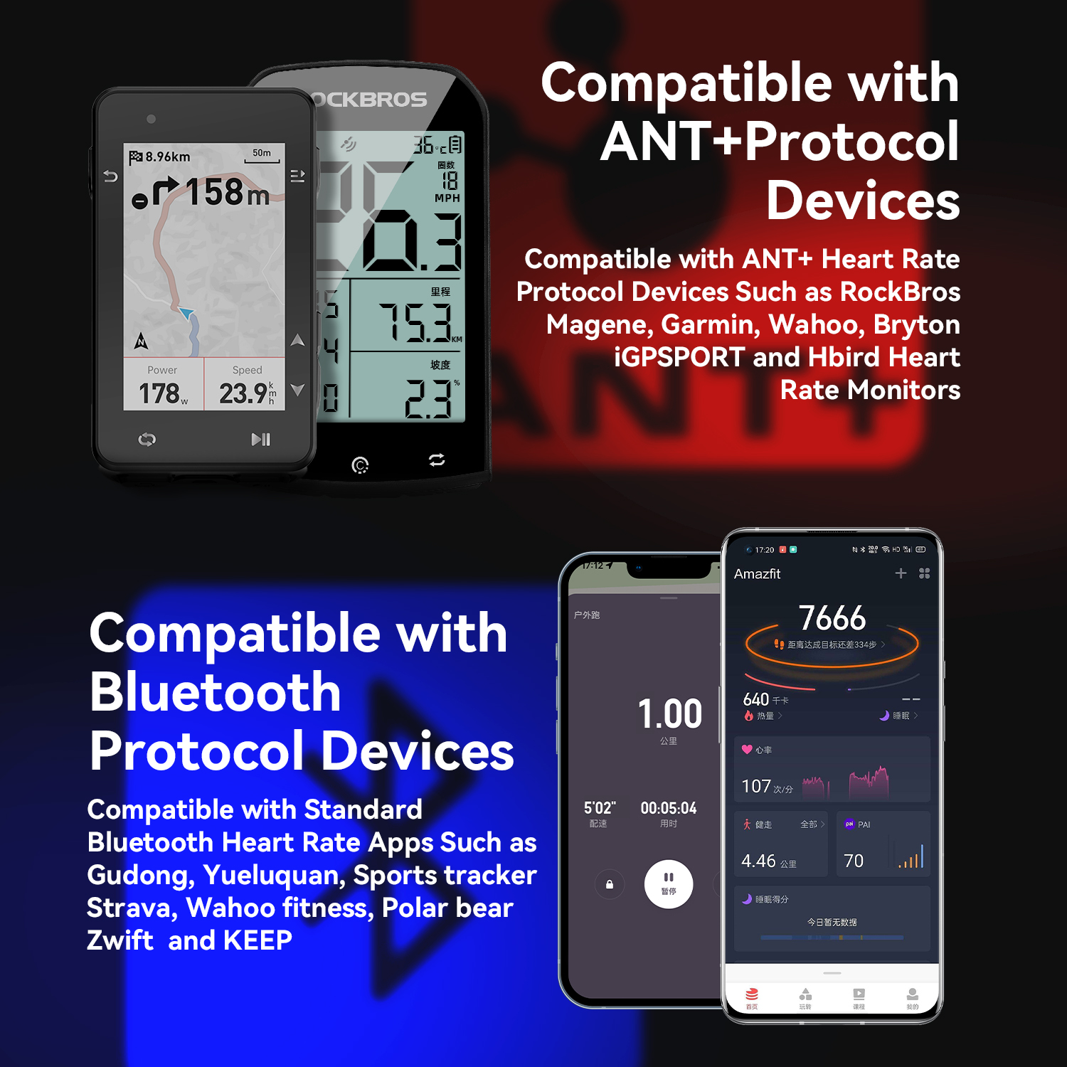 ROCKBROS H828 Heart Rate Senso - Breath Rate Monitor 리뷰 및 가격
