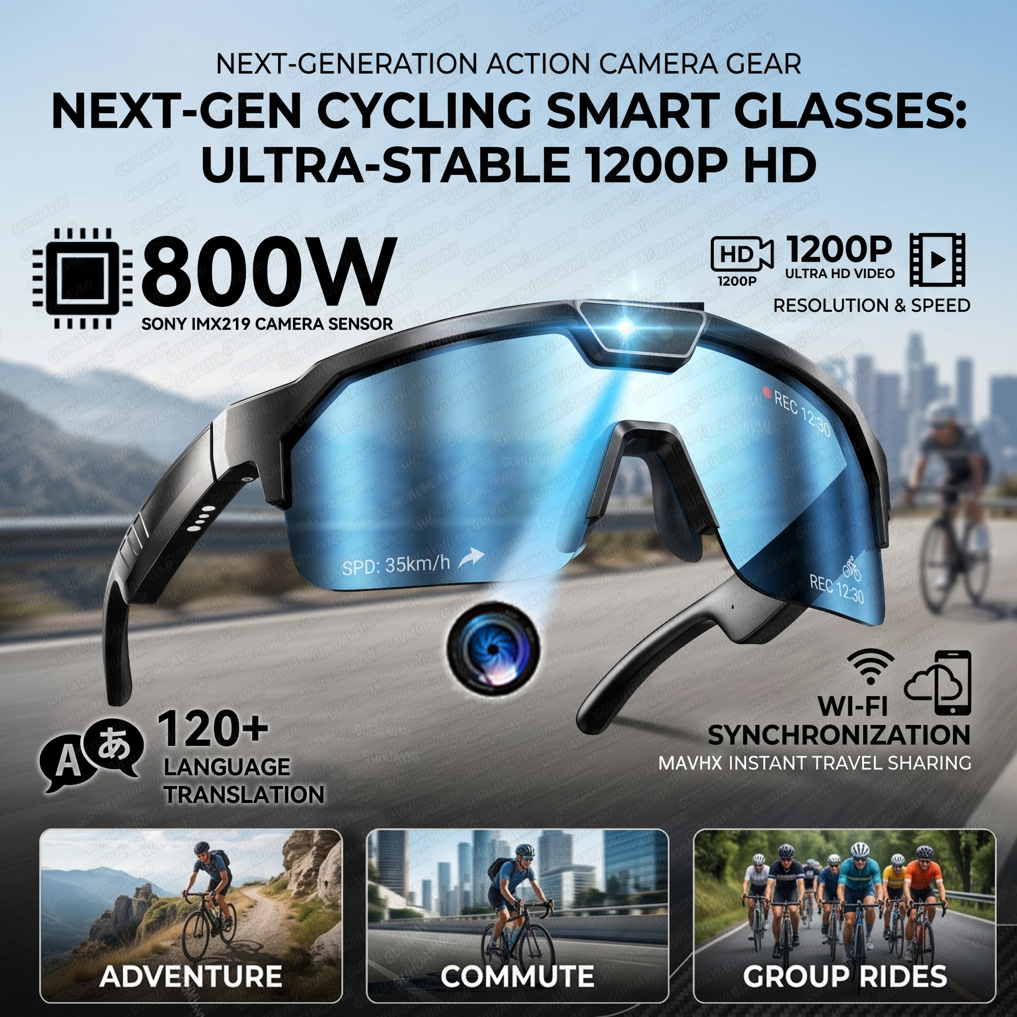 Smart Glasses with 4K HD Anti- - Smart Glasses Lens 리뷰 및 가격