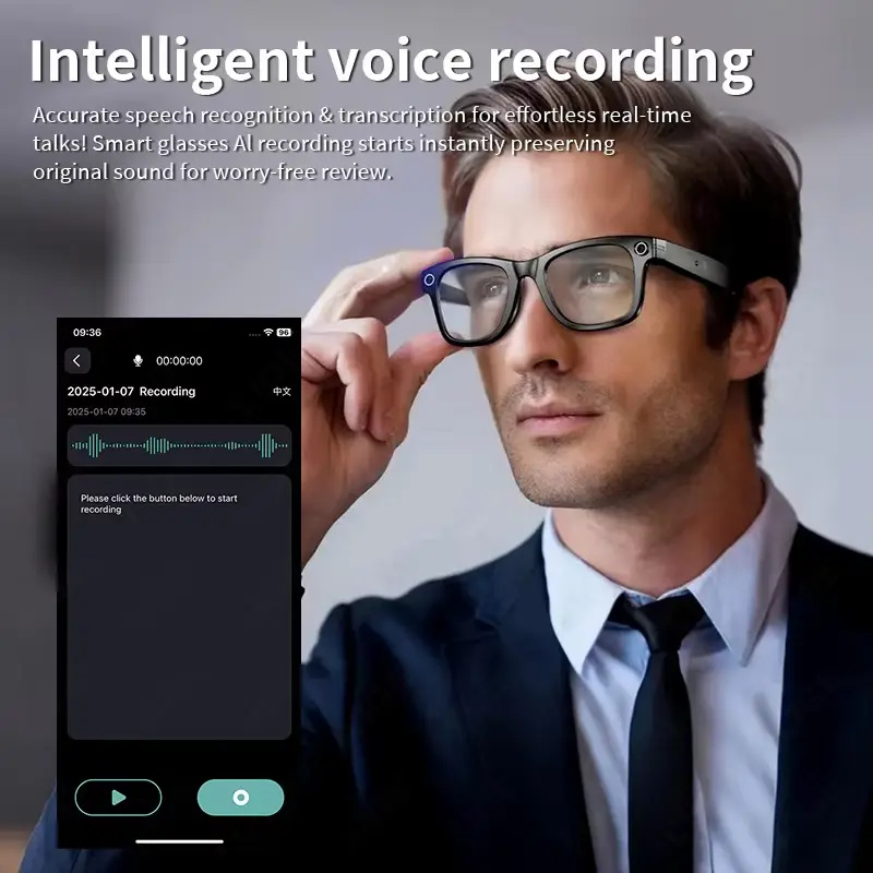 AI Smart Glasses with 8MP Came - Smart Glasses Lens 리뷰 및 가격